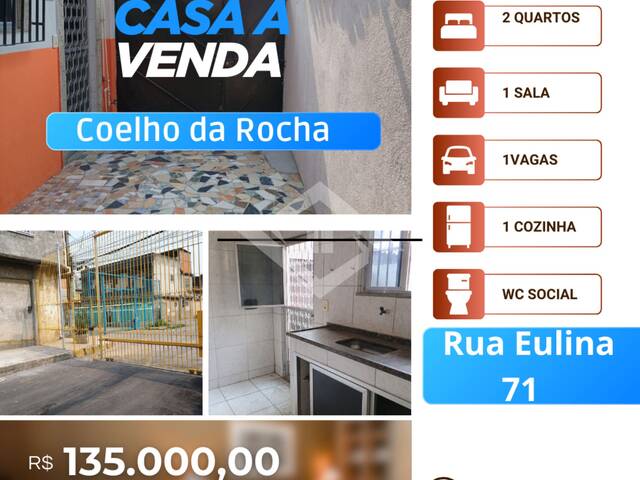 #4758 - Casa para Venda em São João de Meriti - RJ - 2