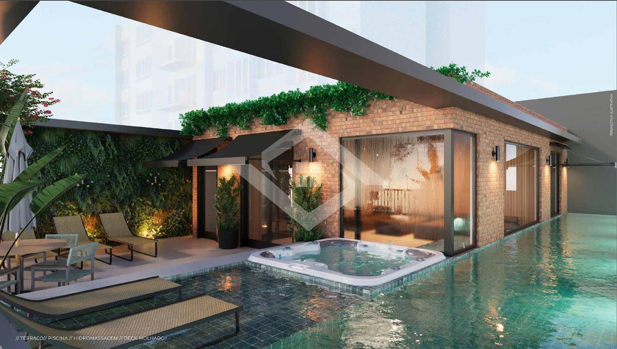 Apartamento à venda com 1 quarto, 36m² - Foto 2