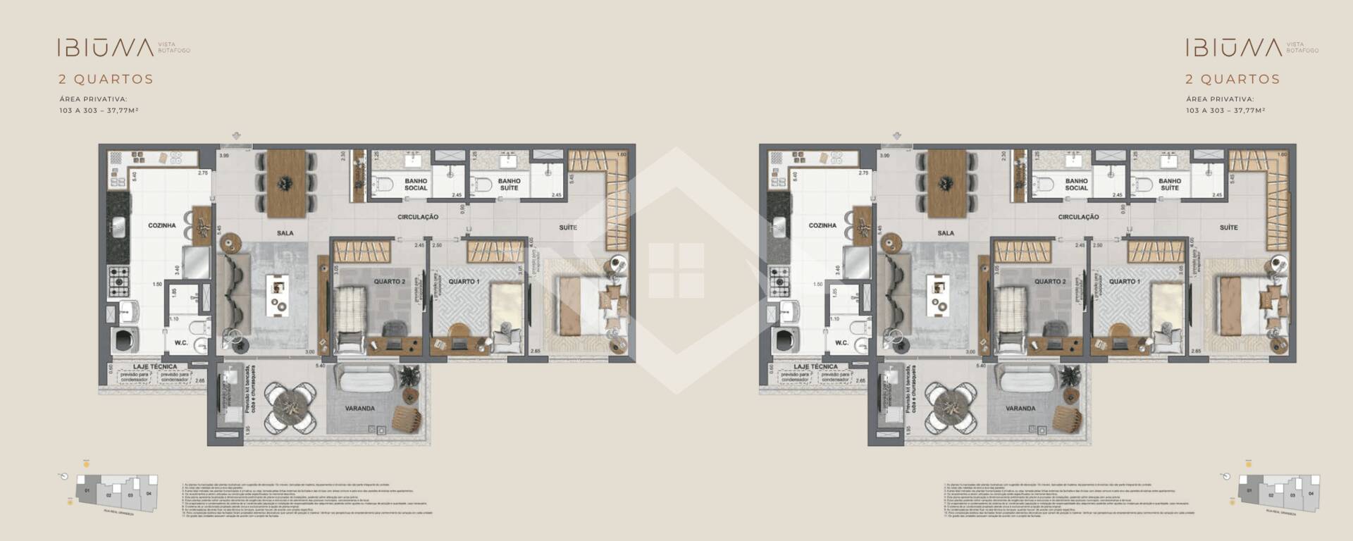 Apartamento, 2 quartos - Foto 14