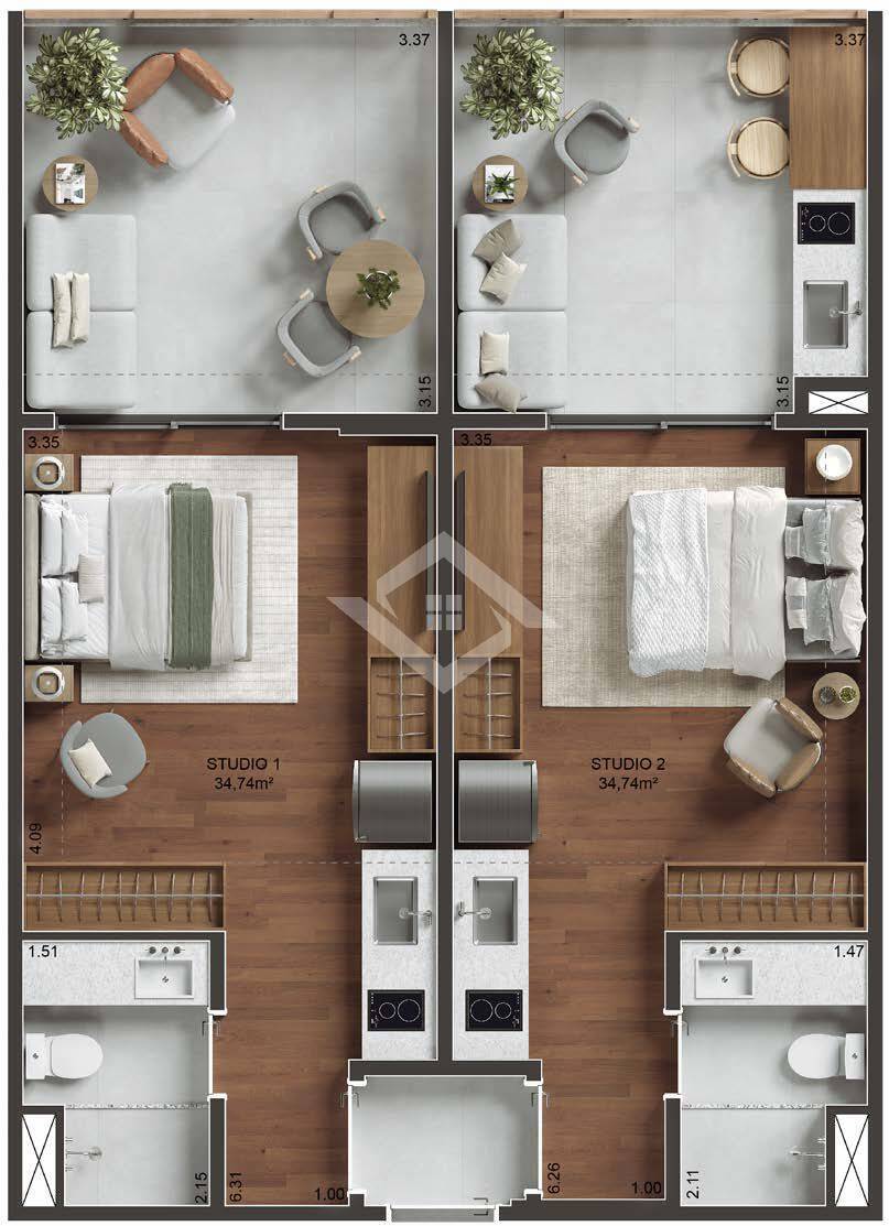 Apartamento, 2 quartos - Foto 20